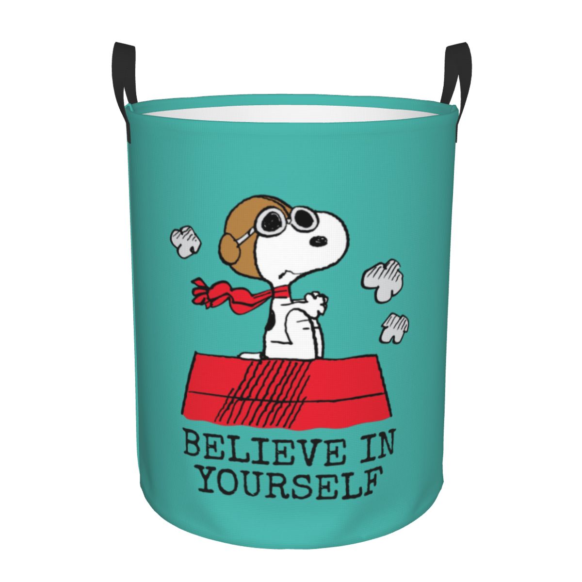 Pet Portrait Custom - Özel Tasarım Snoopy Anime Çamaşır Sepeti