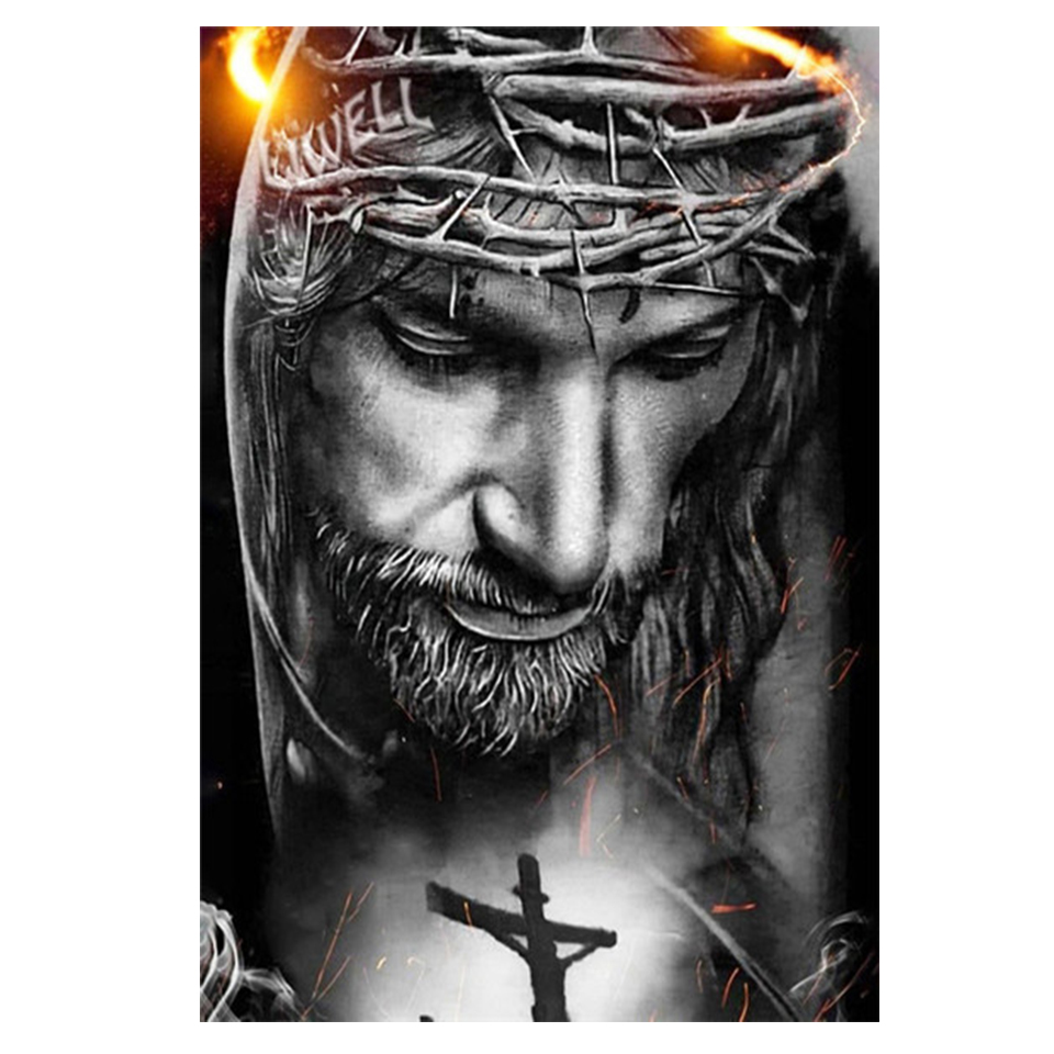 İsa 5D DIY Elmas Boyama Kiti T - Photo Mosaic Print incelemesi ve fiyatı